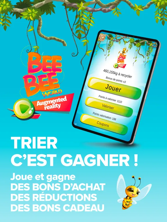 Zrzuty ekranu BeeBee World Réalité Augmentée iPad 